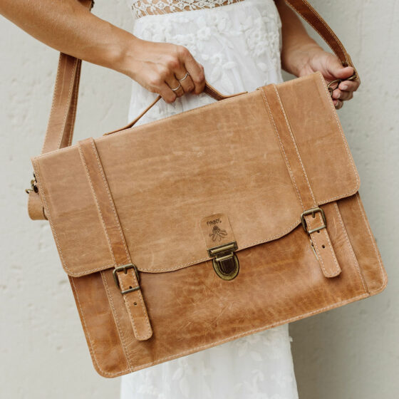 Old-School Laptop Bag